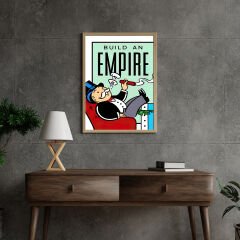 Build An Empire Motivasyon Posteri (ÇERÇEVESİZ)